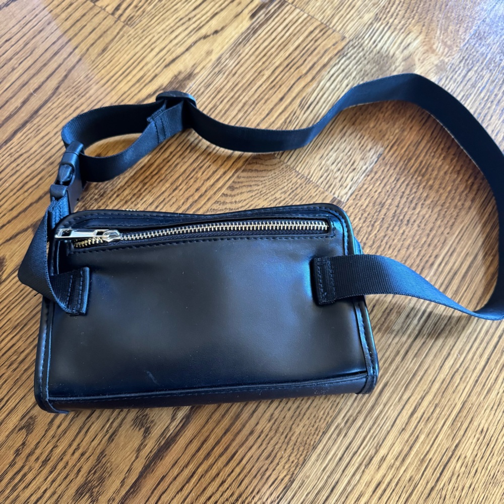 Amanda Uprichard New York black quilted fanny pack - Picture 6 of 7